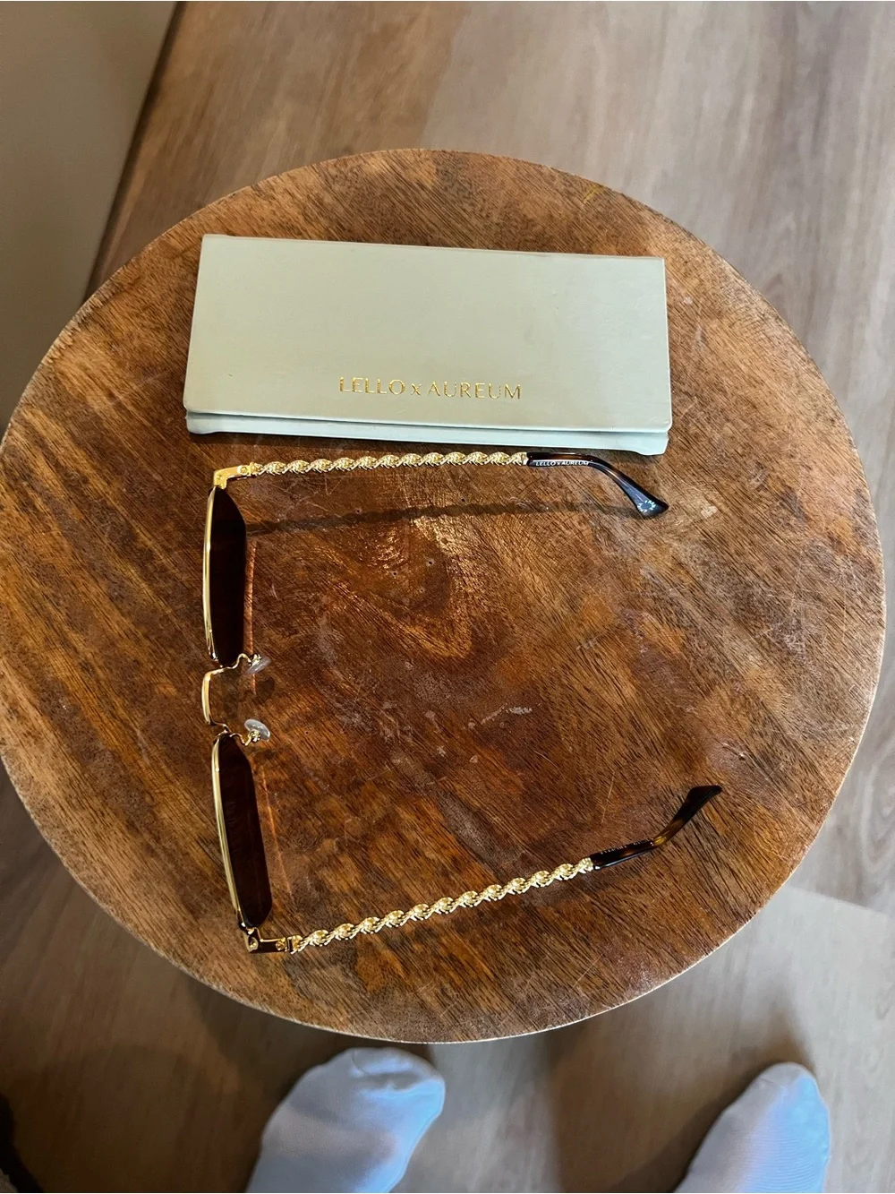 Lello X Aureum Black Truffle Sunglasses
